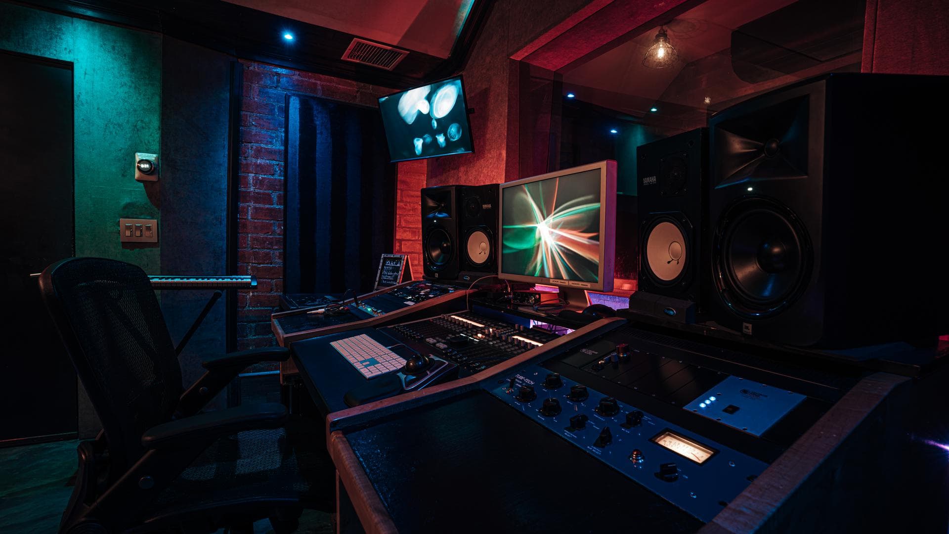 The Brick Room, a recording room at Weddington Studios in North Hollywood